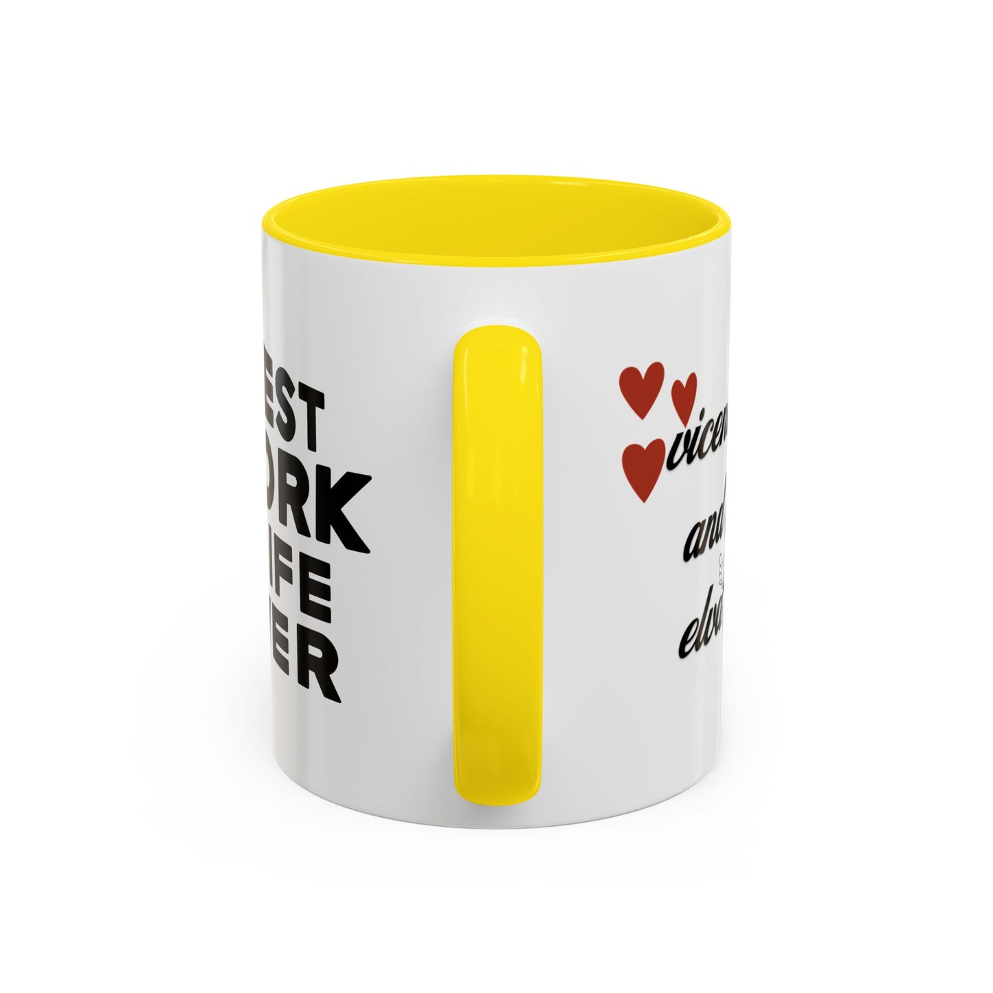Accent Coffee Mug (11oz, 15oz) - Perfect Valentine’s Day Gift for Coffee Lovers