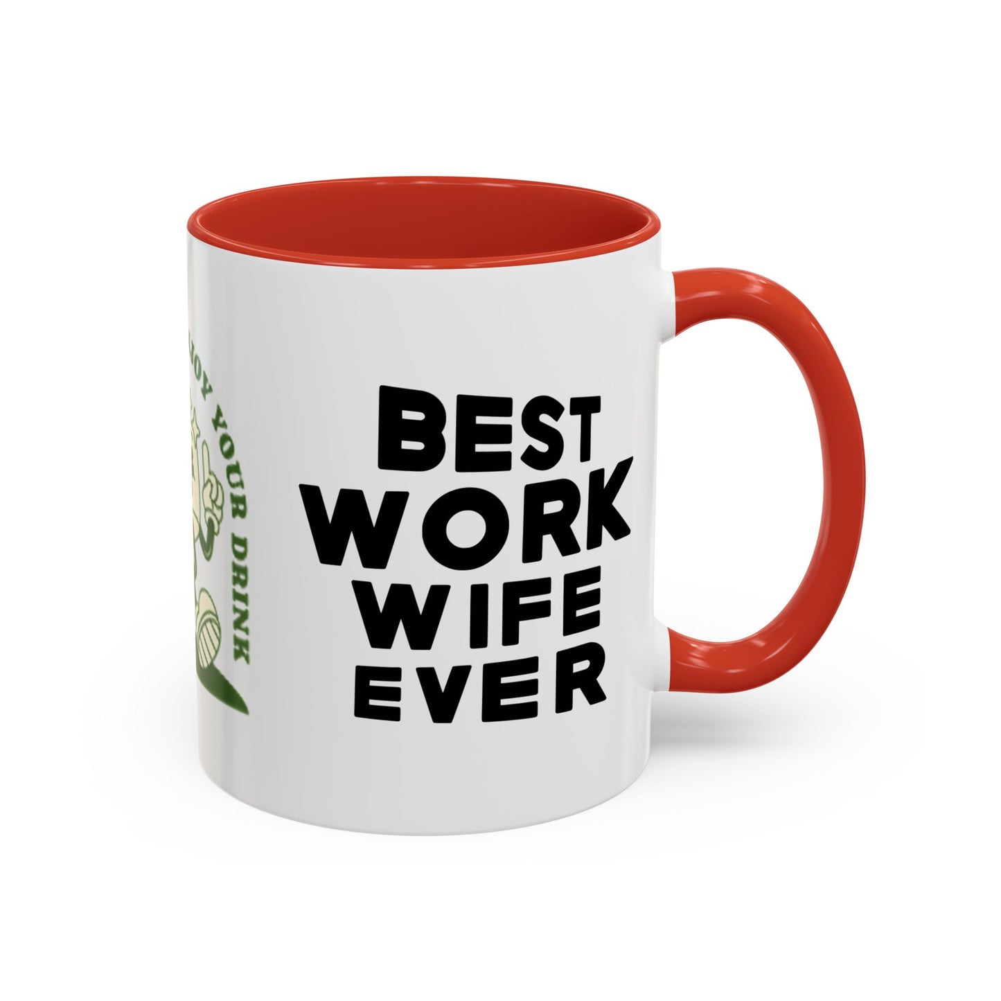 Accent Coffee Mug (11oz, 15oz) - Perfect Valentine’s Day Gift for Coffee Lovers