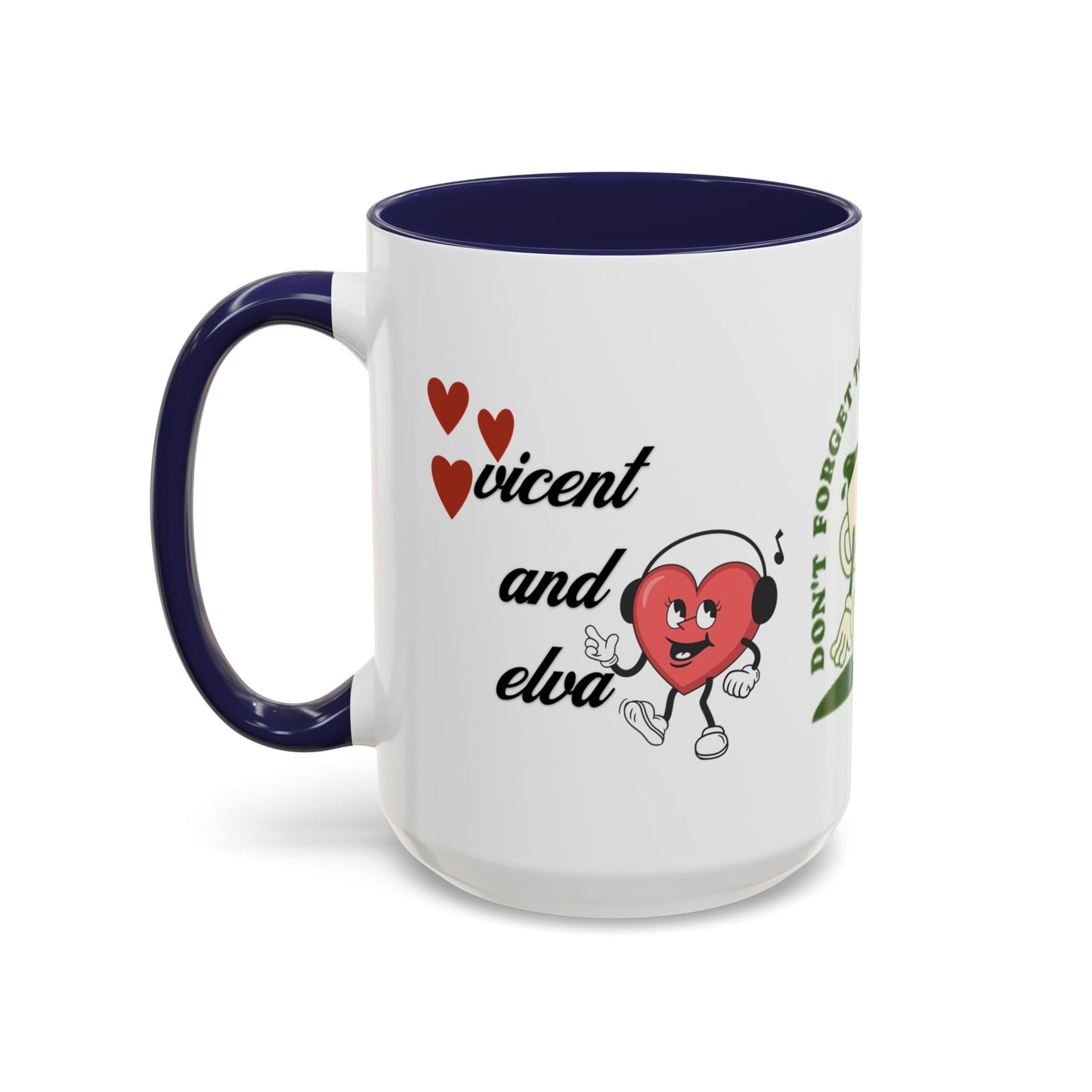 Accent Coffee Mug (11oz, 15oz) - Perfect Valentine’s Day Gift for Coffee Lovers