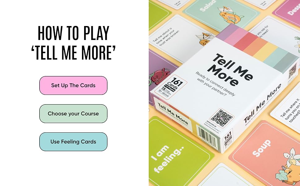 Couples Card Game - Strengthen Communication & Intimacy | Connect & Deepen Your Relationship