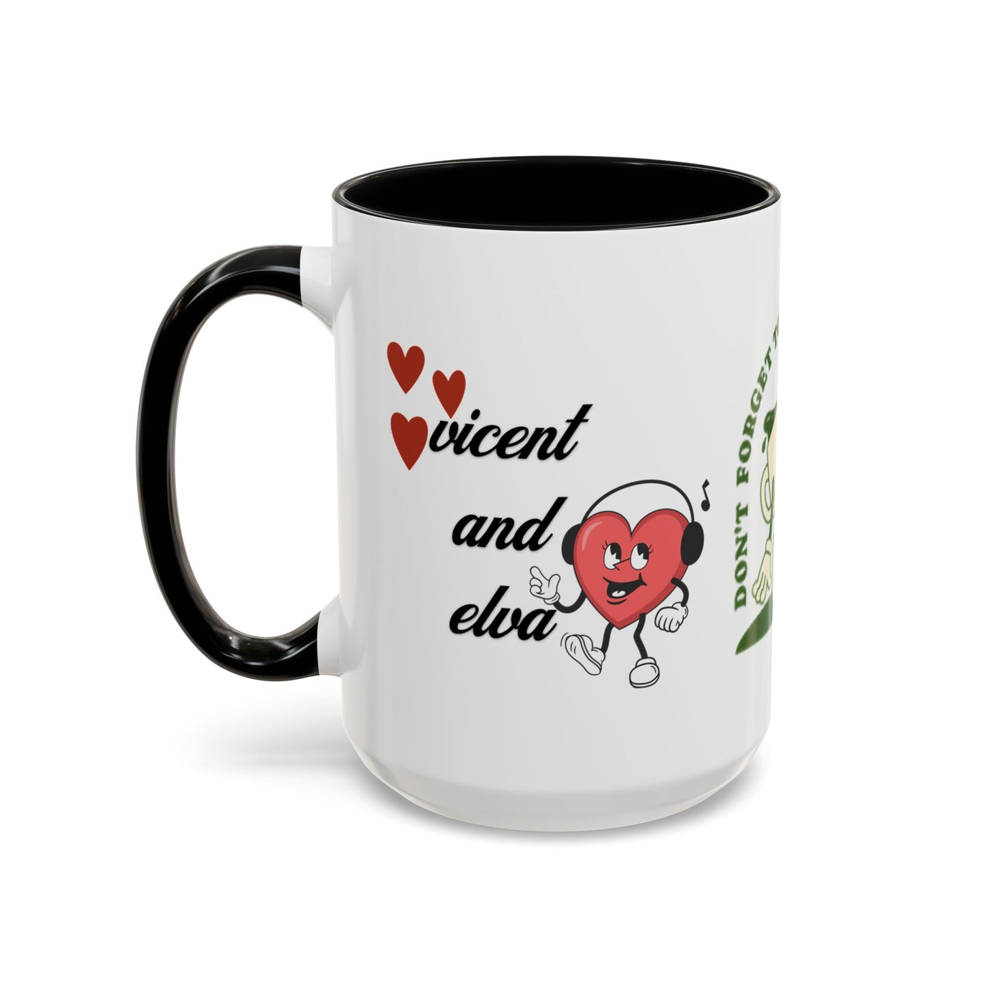 Accent Coffee Mug (11oz, 15oz) - Perfect Valentine’s Day Gift for Coffee Lovers