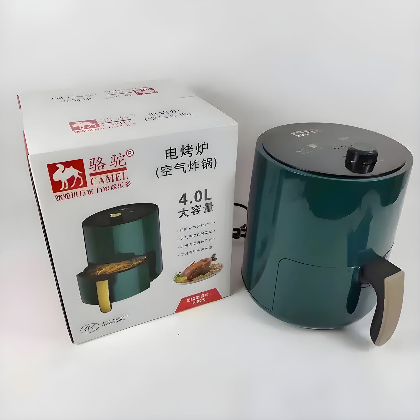 Compact countertop air fryer ideal for home cooking