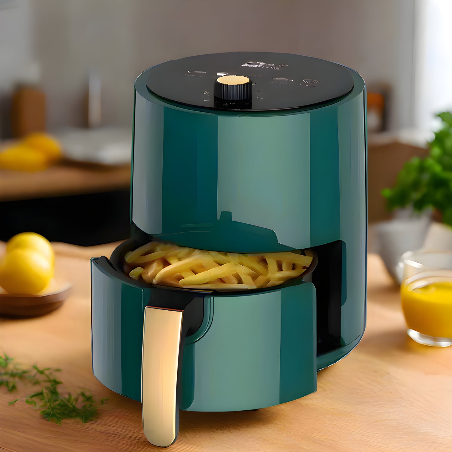 Large capacity air fryer for healthy oil-free meals