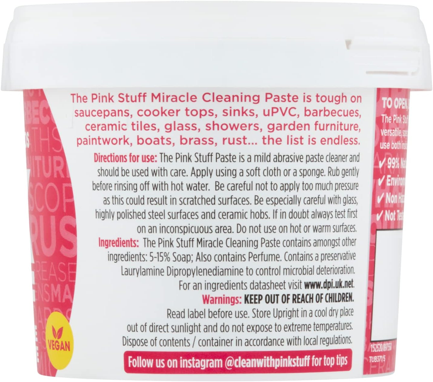 Eco-friendly cleaning with The Pink Stuff on metal surfaces