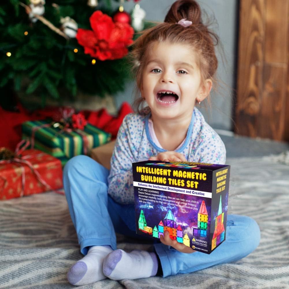 Magnetic Building Blocks β Creative STEM Toy for Kids, Educational 3D Construction Set