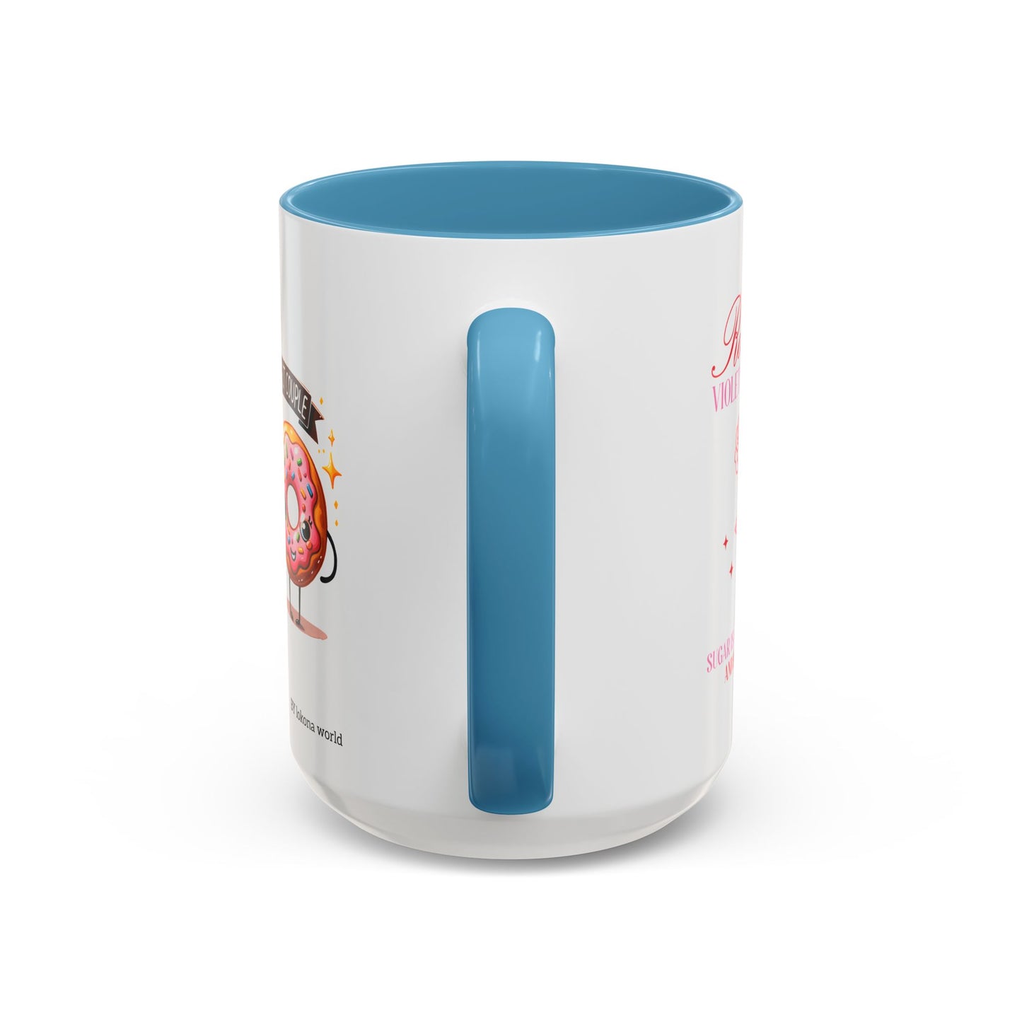 Couples’ Coffee Mug – Valentine’s Day Accent Design 11oz, 15oz
