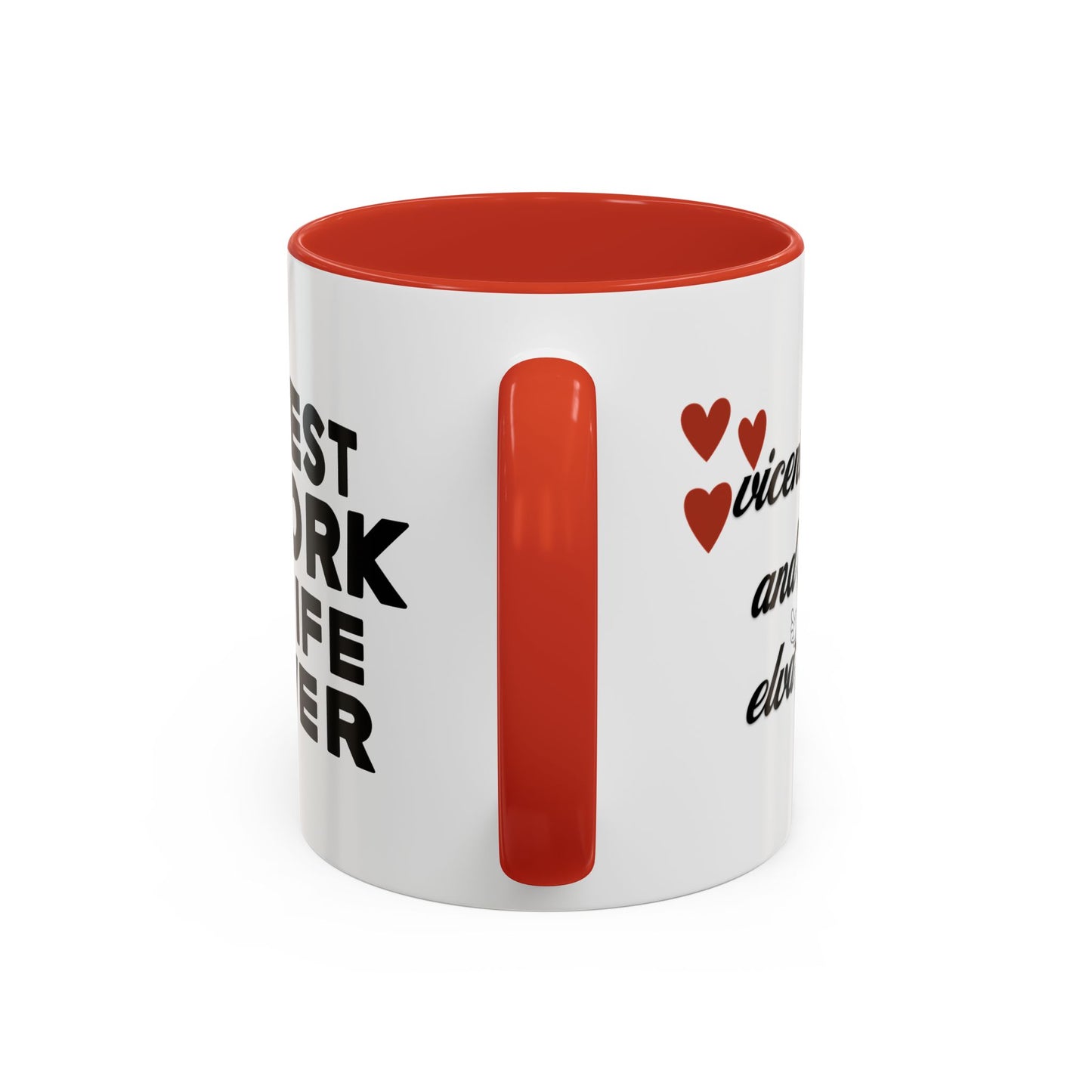 Accent Coffee Mug (11oz, 15oz) - Perfect Valentine’s Day Gift for Coffee Lovers