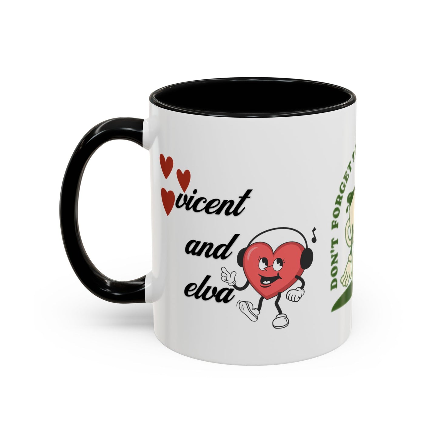 Accent Coffee Mug (11oz, 15oz) - Perfect Valentine’s Day Gift for Coffee Lovers