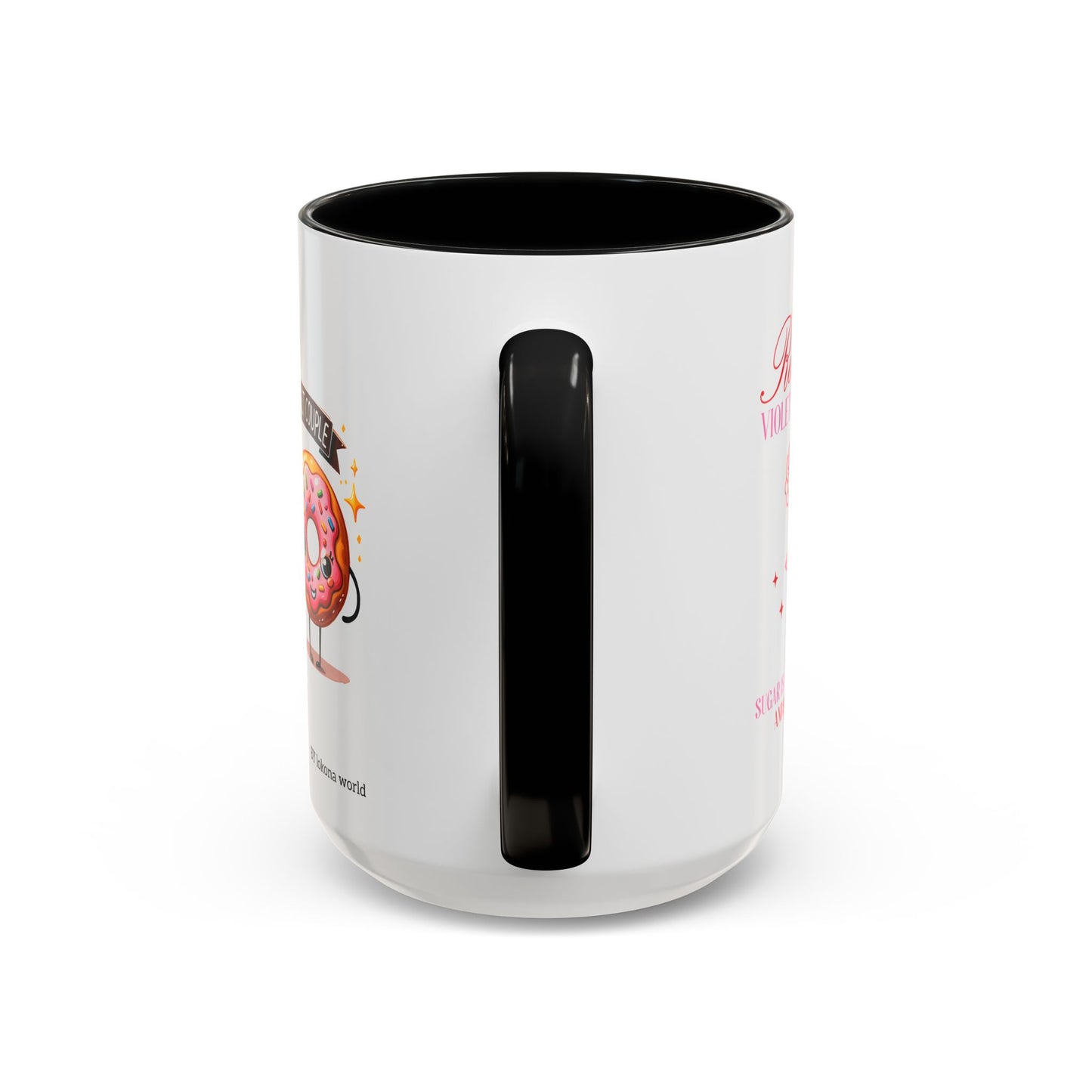 Couples’ Coffee Mug – Valentine’s Day Accent Design 11oz, 15oz