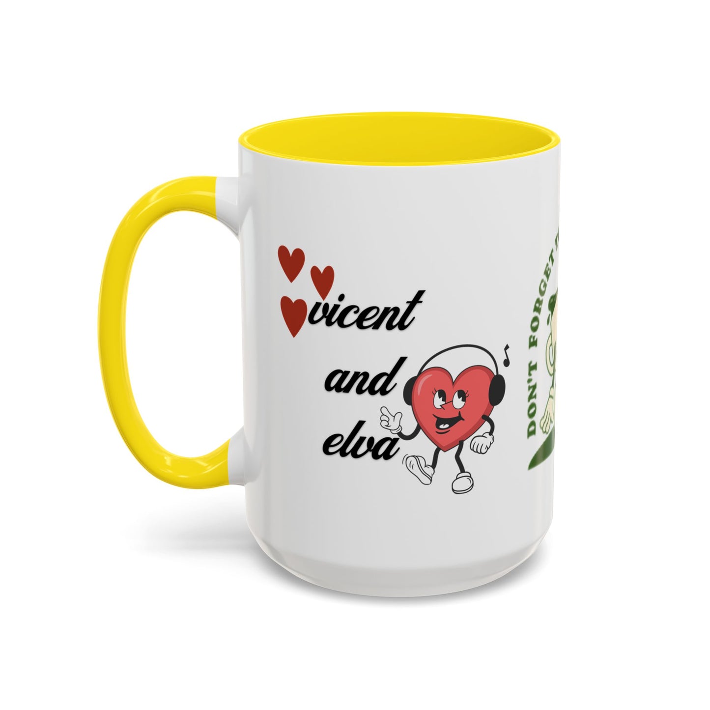 Accent Coffee Mug (11oz, 15oz) - Perfect Valentine’s Day Gift for Coffee Lovers