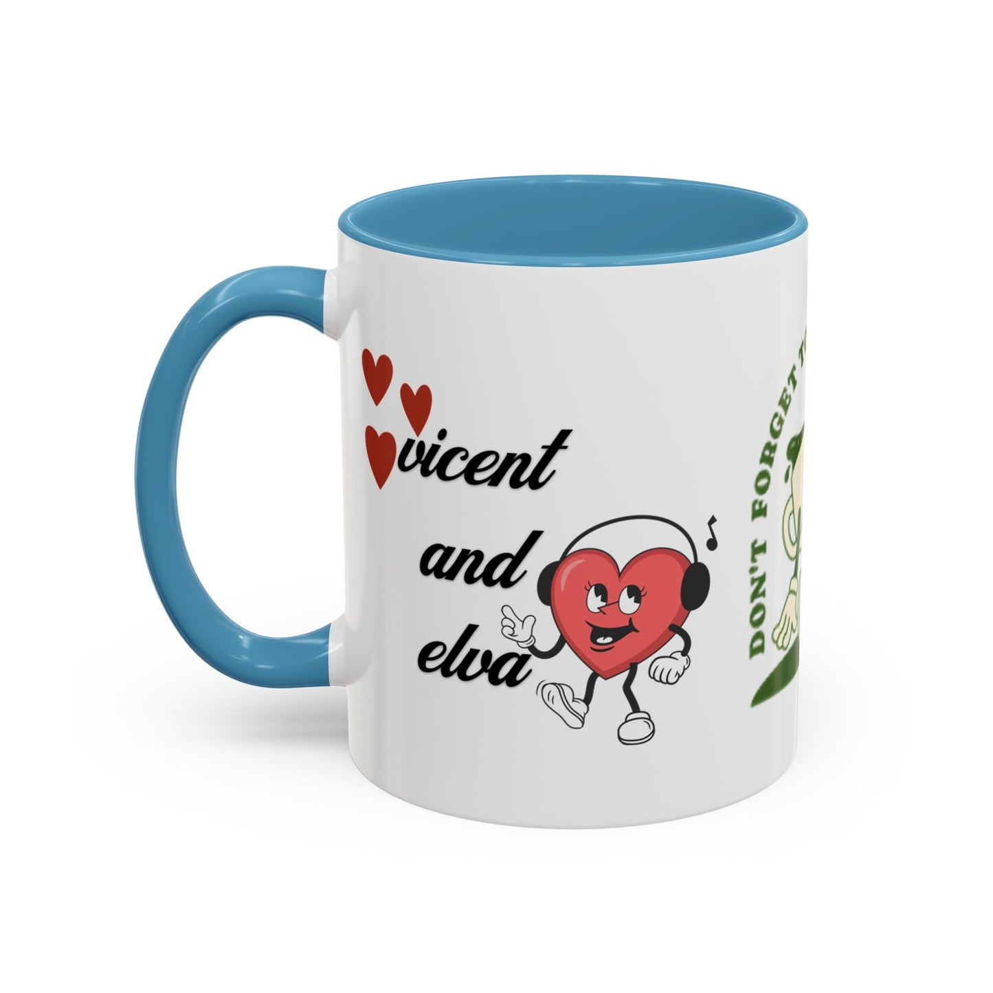 Accent Coffee Mug (11oz, 15oz) - Perfect Valentine’s Day Gift for Coffee Lovers