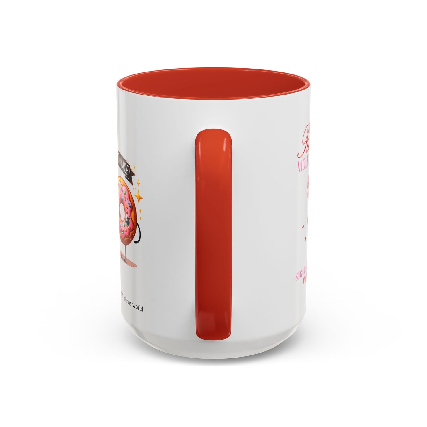 Couples’ Coffee Mug – Valentine’s Day Accent Design 11oz, 15oz