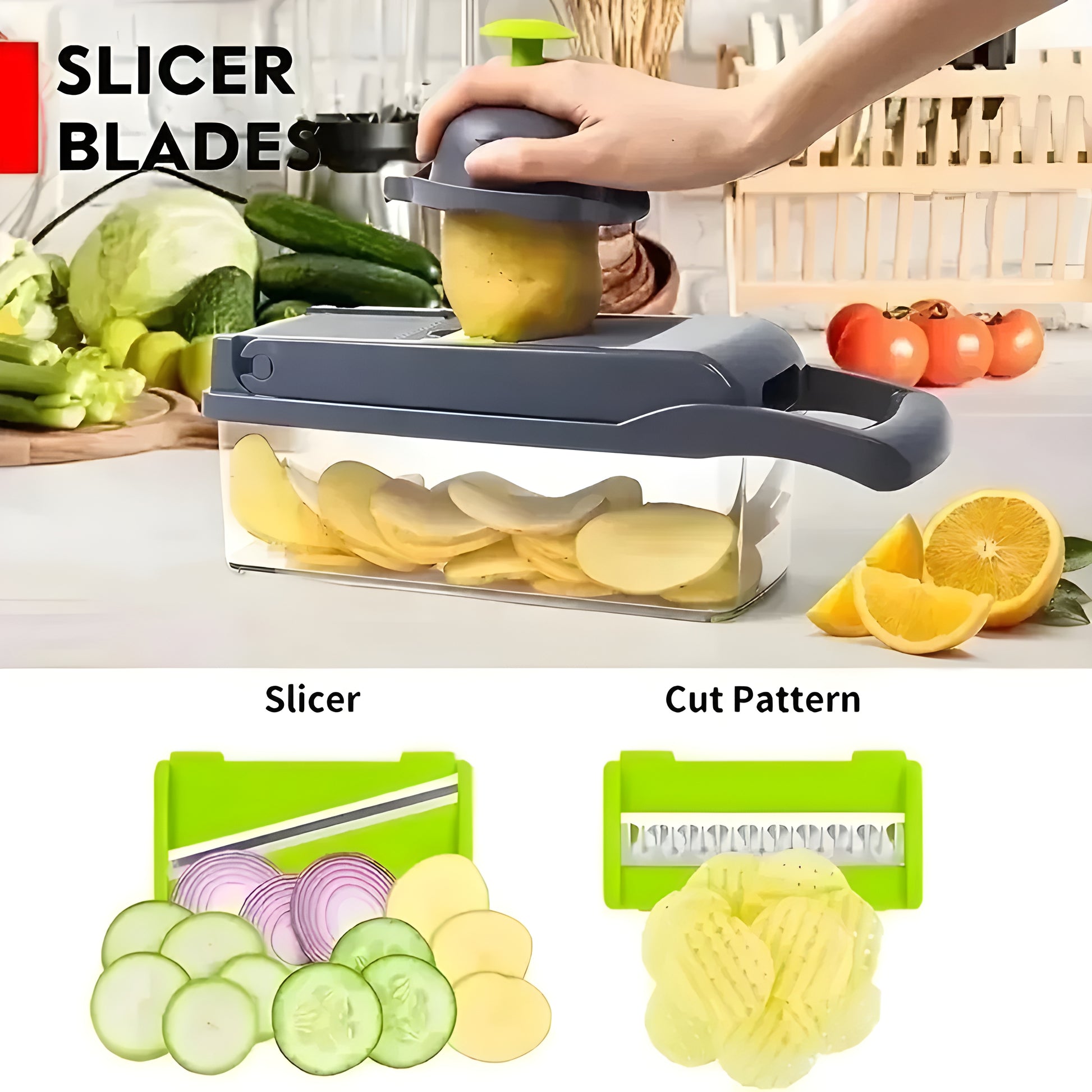 Easy-to-use food chopper for effortless cooking