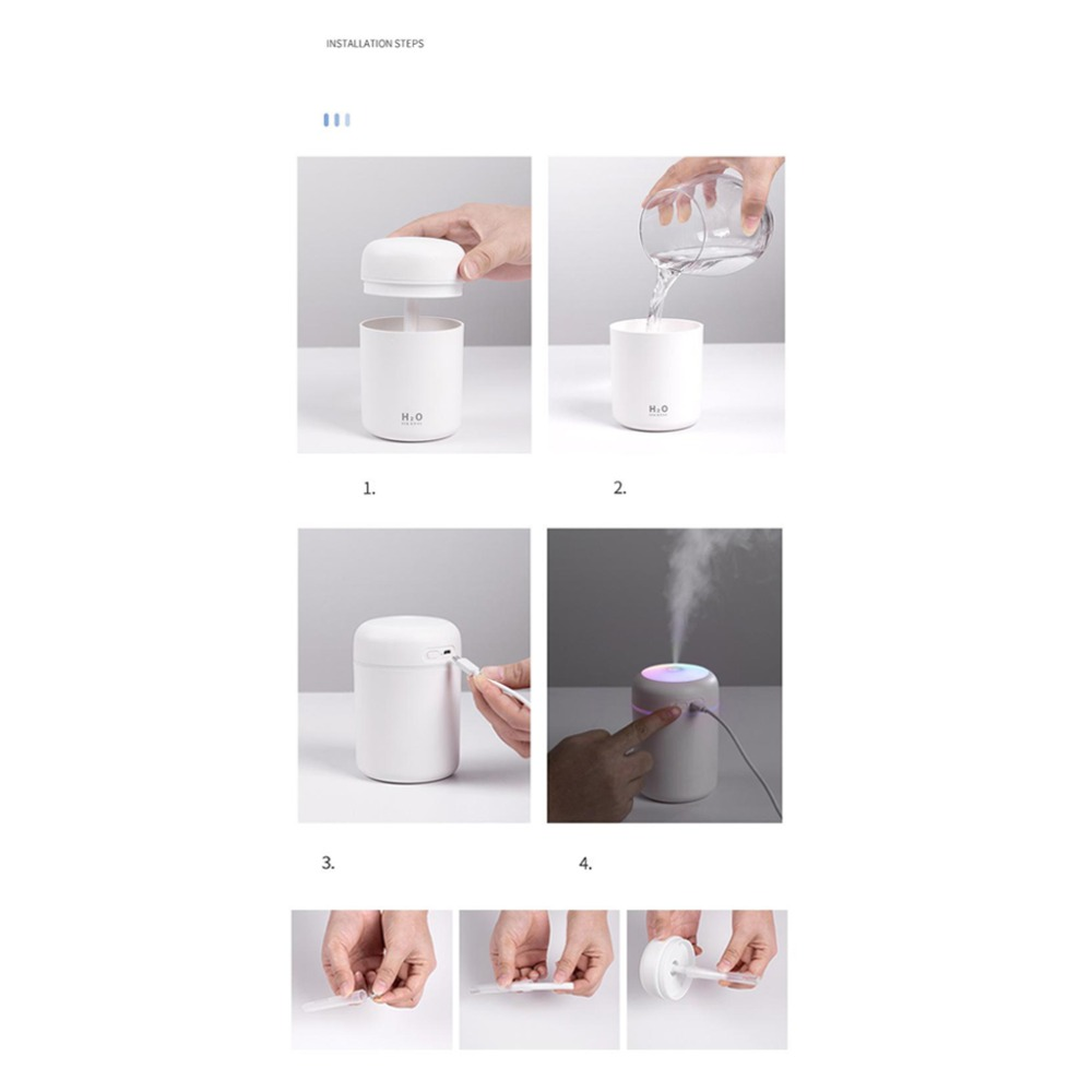 Portable Aroma Diffuser & Humidifier Pro