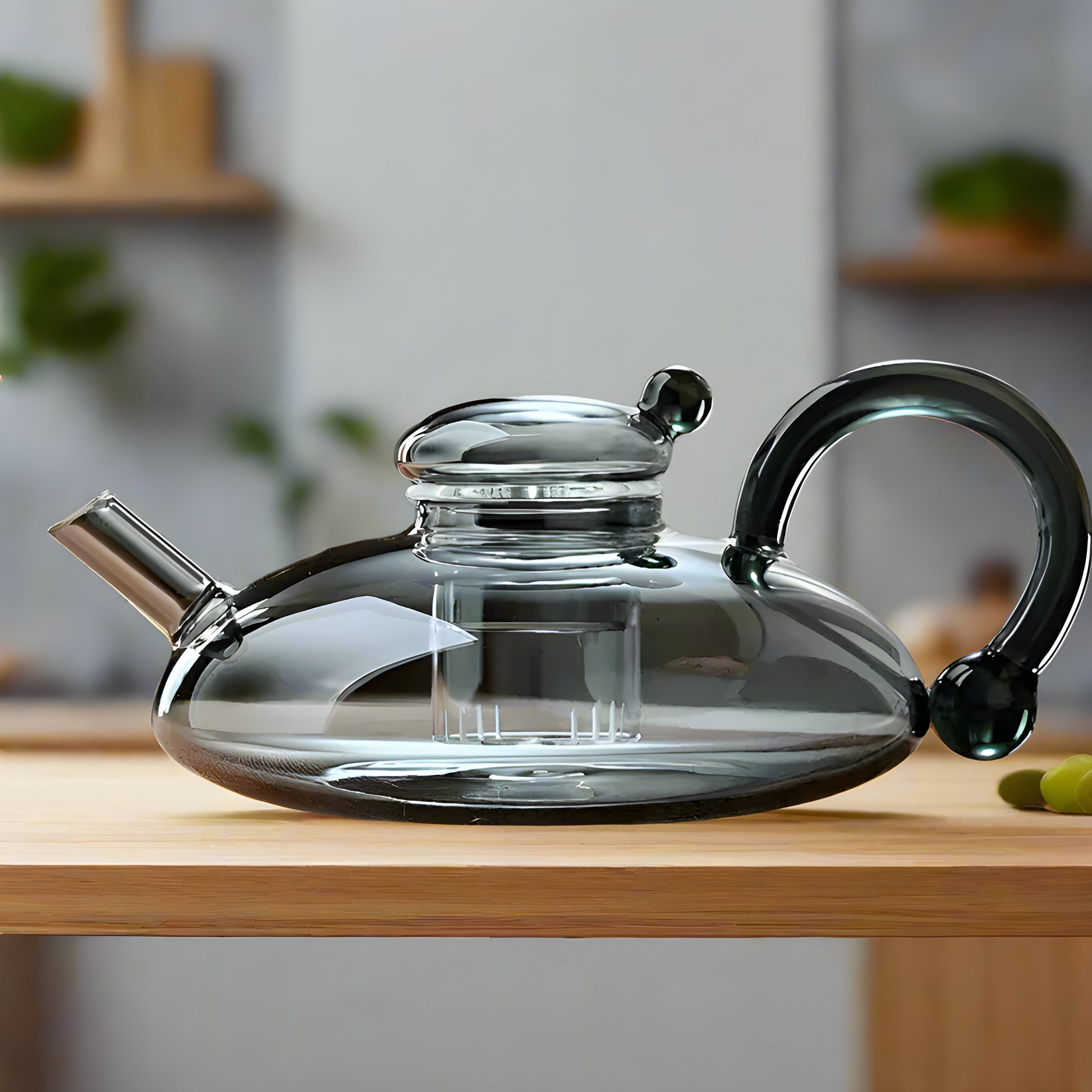 High-quality glass teapot ideal for gifting to tea lovers and enthusiasts