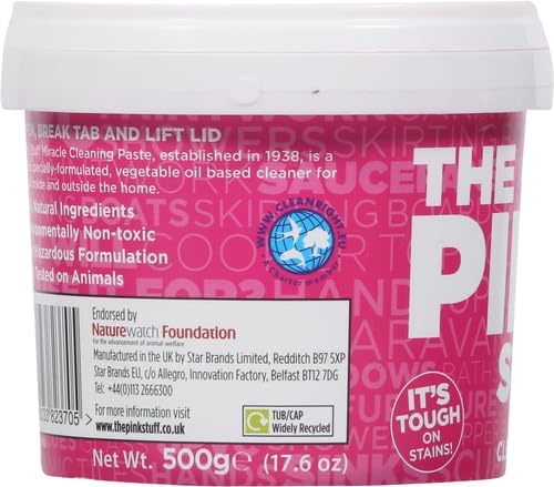 The Pink Stuff cleaning paste for home use and tough stains