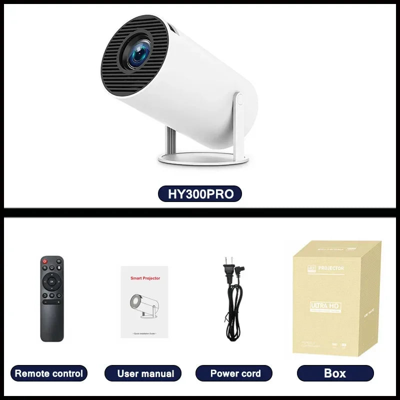 Streaming Netflix on HY300 projector using built-in Android OS
